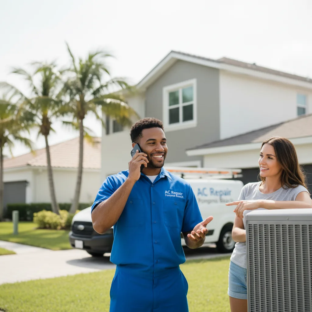 AC Repair Pompano Beach customer support in Pacoima